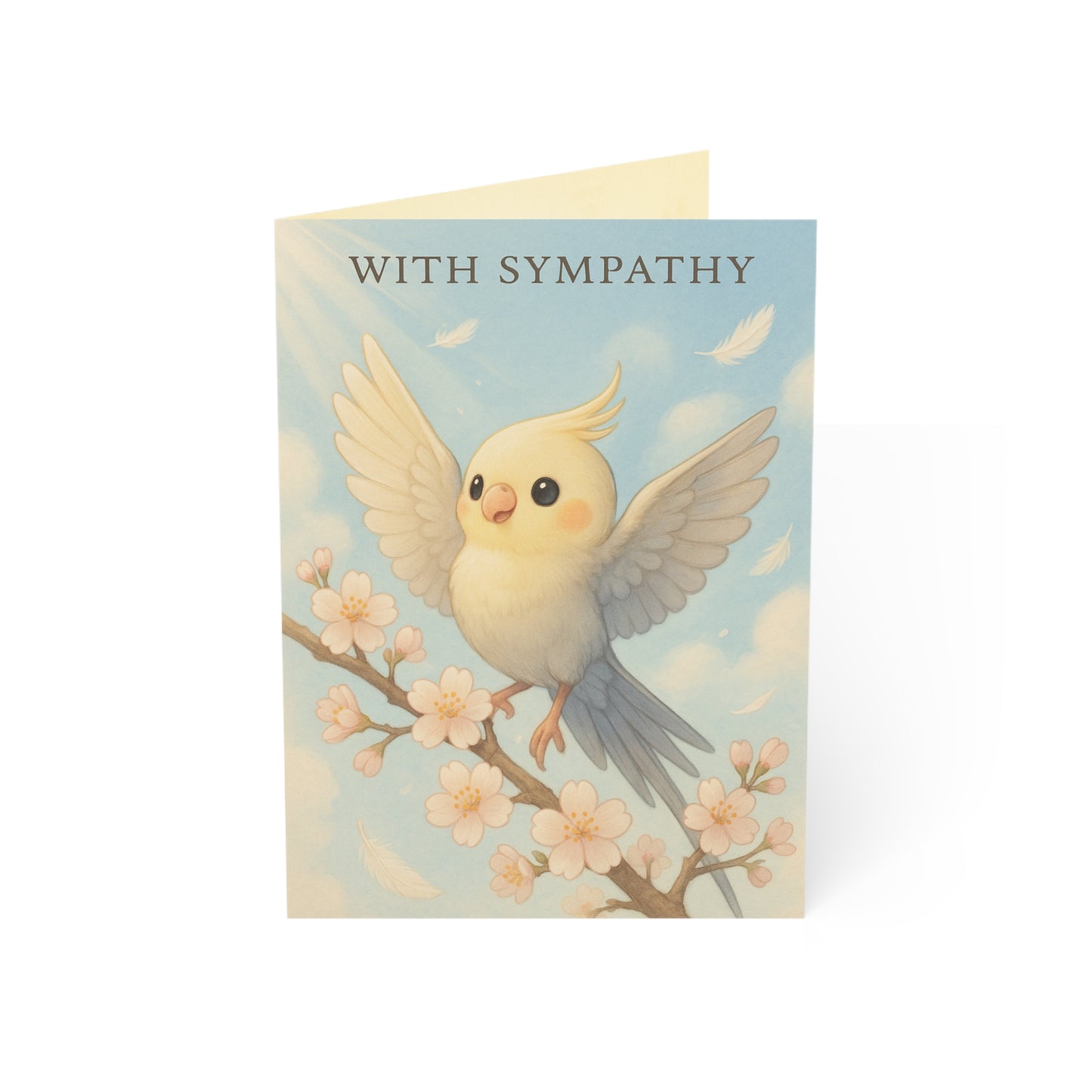 With Sympathy - Loss of Pet Bird Card