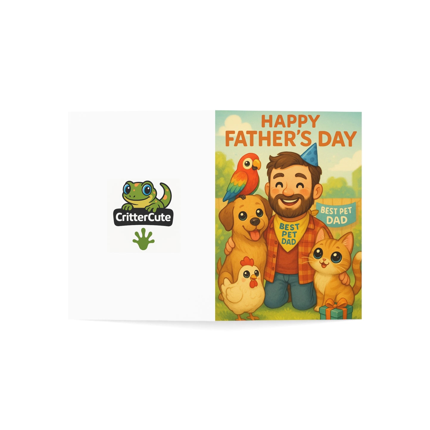 Happy Father's Day from the Pets / FIDS Card