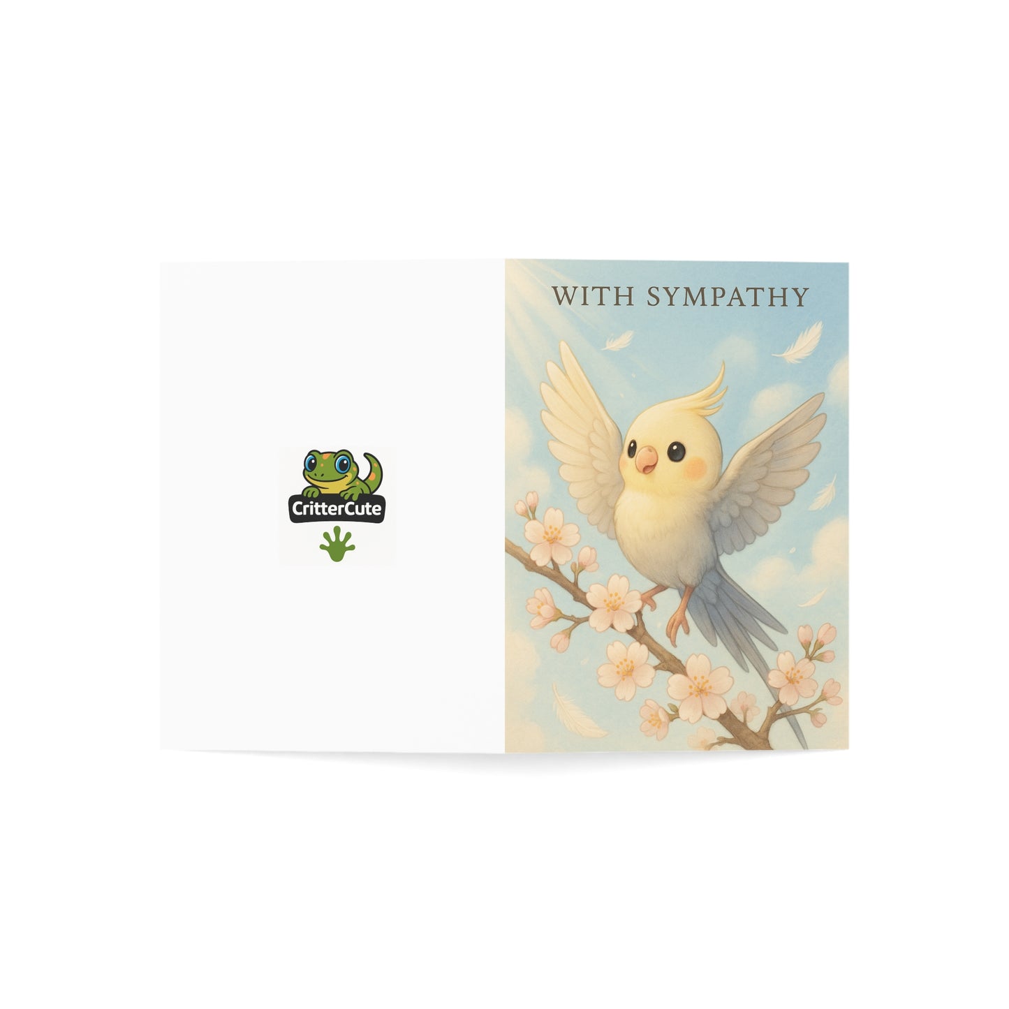 With Sympathy - Loss of Pet Bird Card
